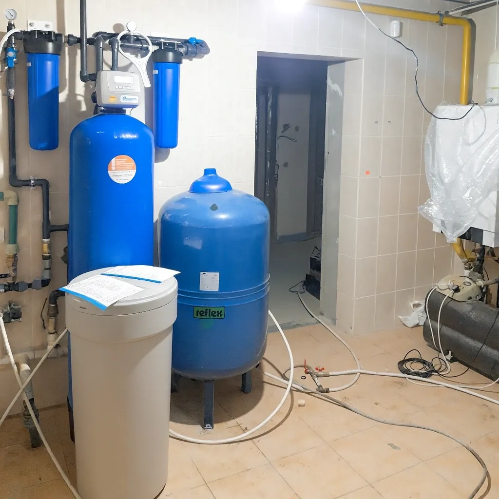 Well water purification for a private house in Ivankovychi
