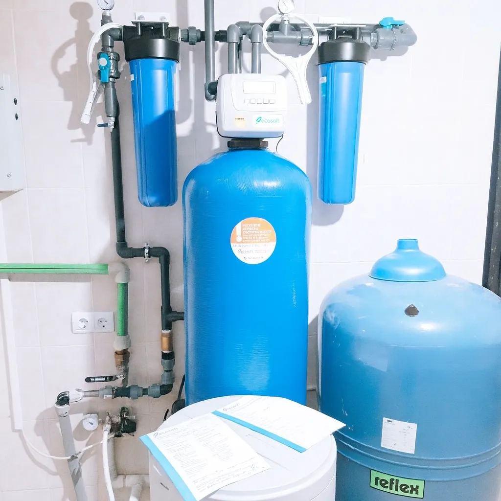 Well water purification for a private house in Ivankovychi