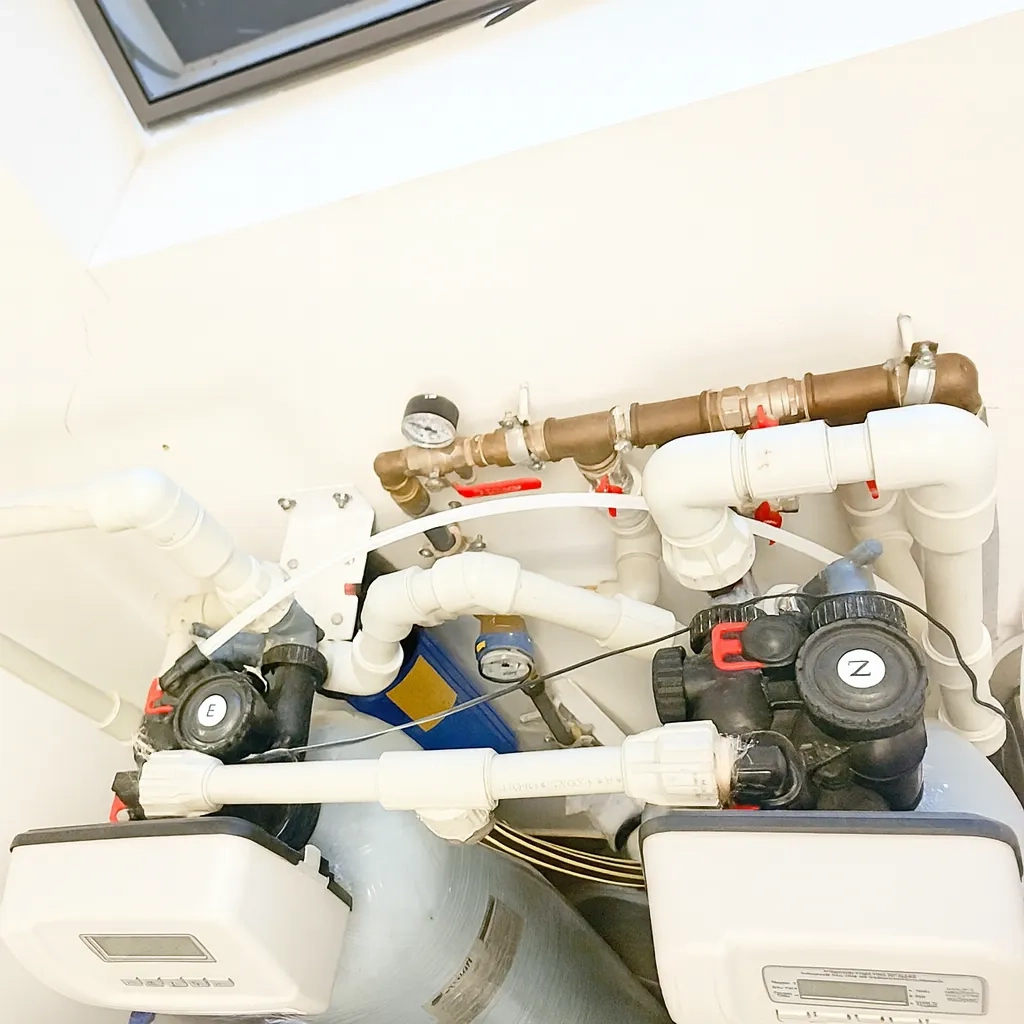 Whole-house water purification in cottage