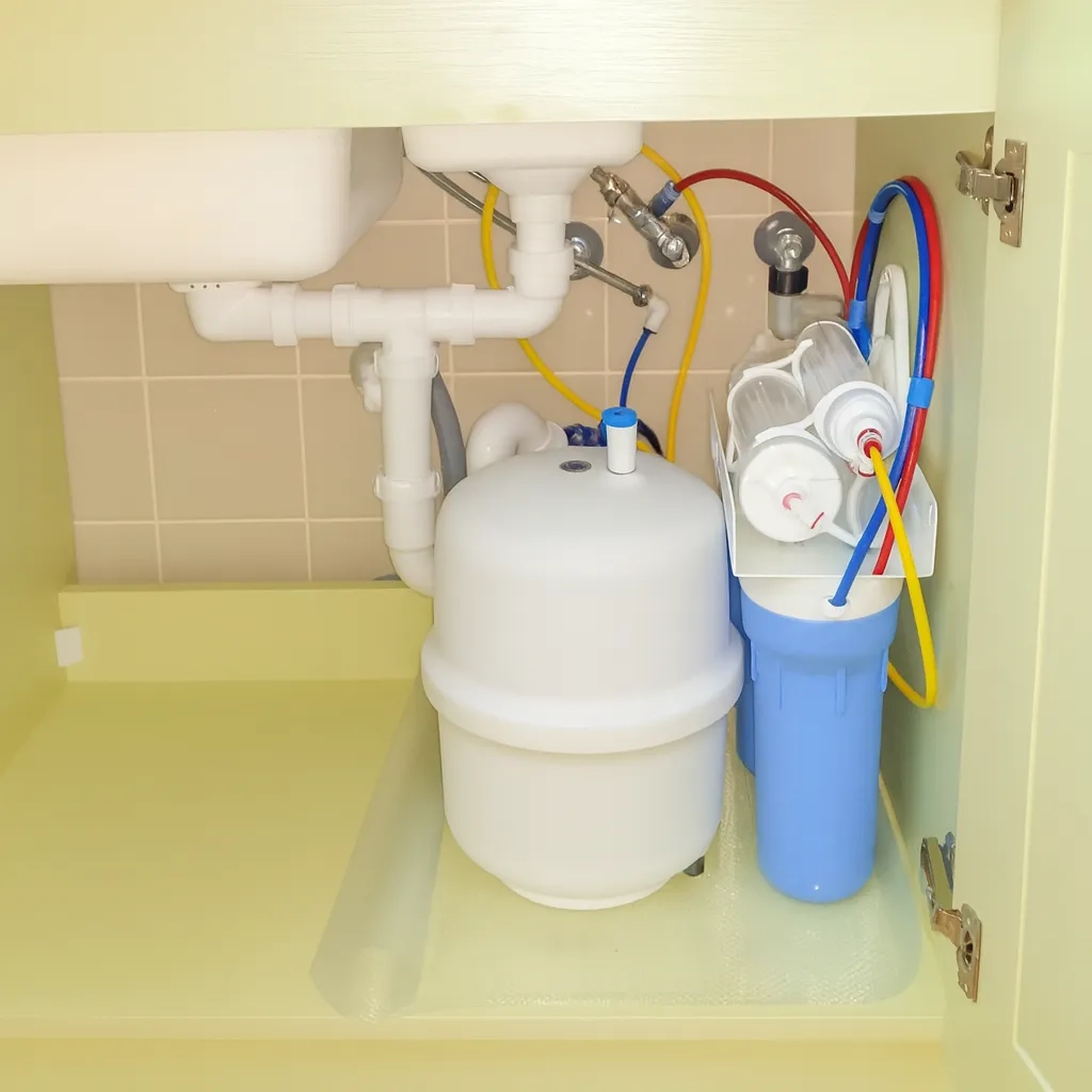Solución de agua potable para un apartamento