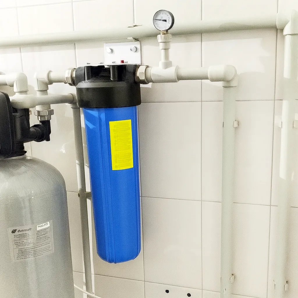 Household water purification in Vorzel