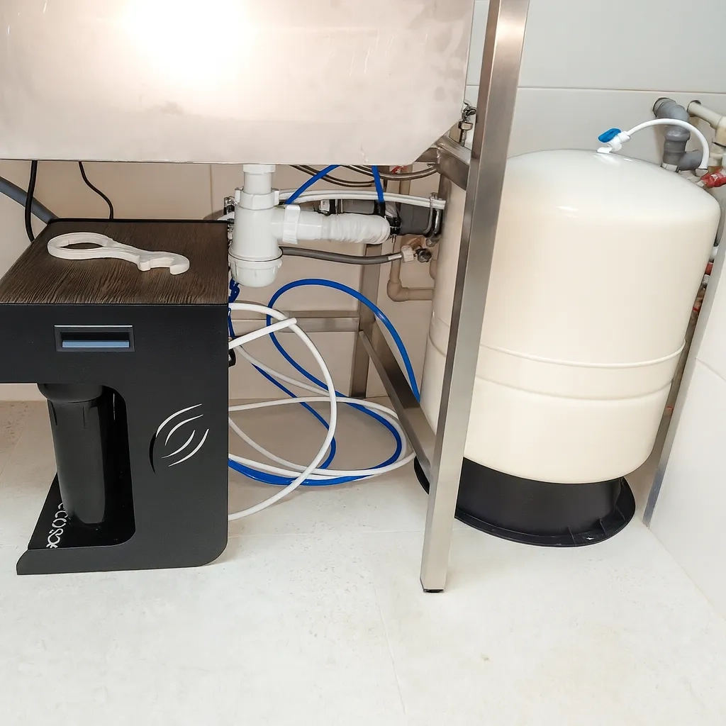 Clean drinking water for a restaurant