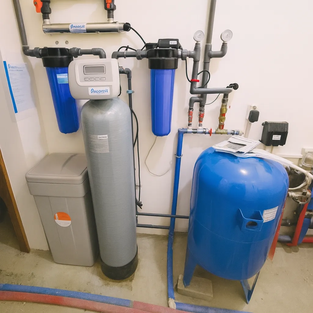 Whole-house water purification in Kozarovychi