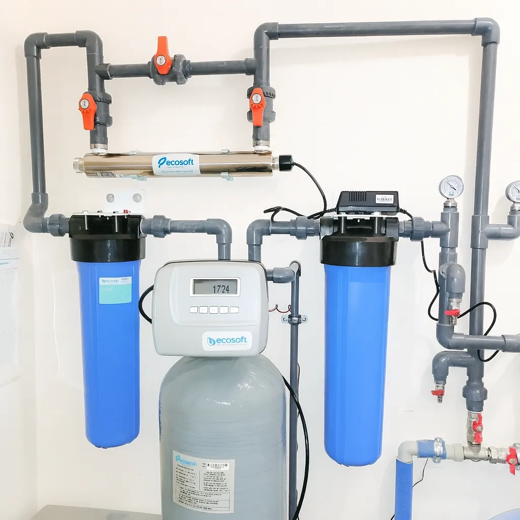 Whole-house water purification in Kozarovychi