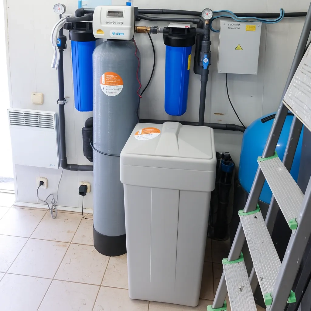 Water purification for a private house in Kozyn