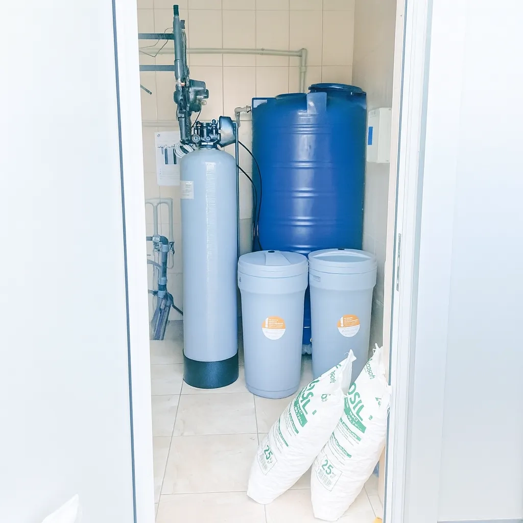 Water purification for UPG filling station