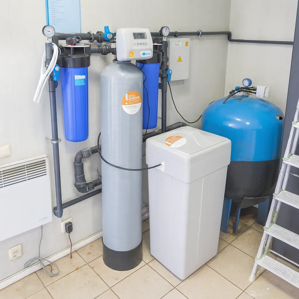 Water purification for a private house in Kozyn