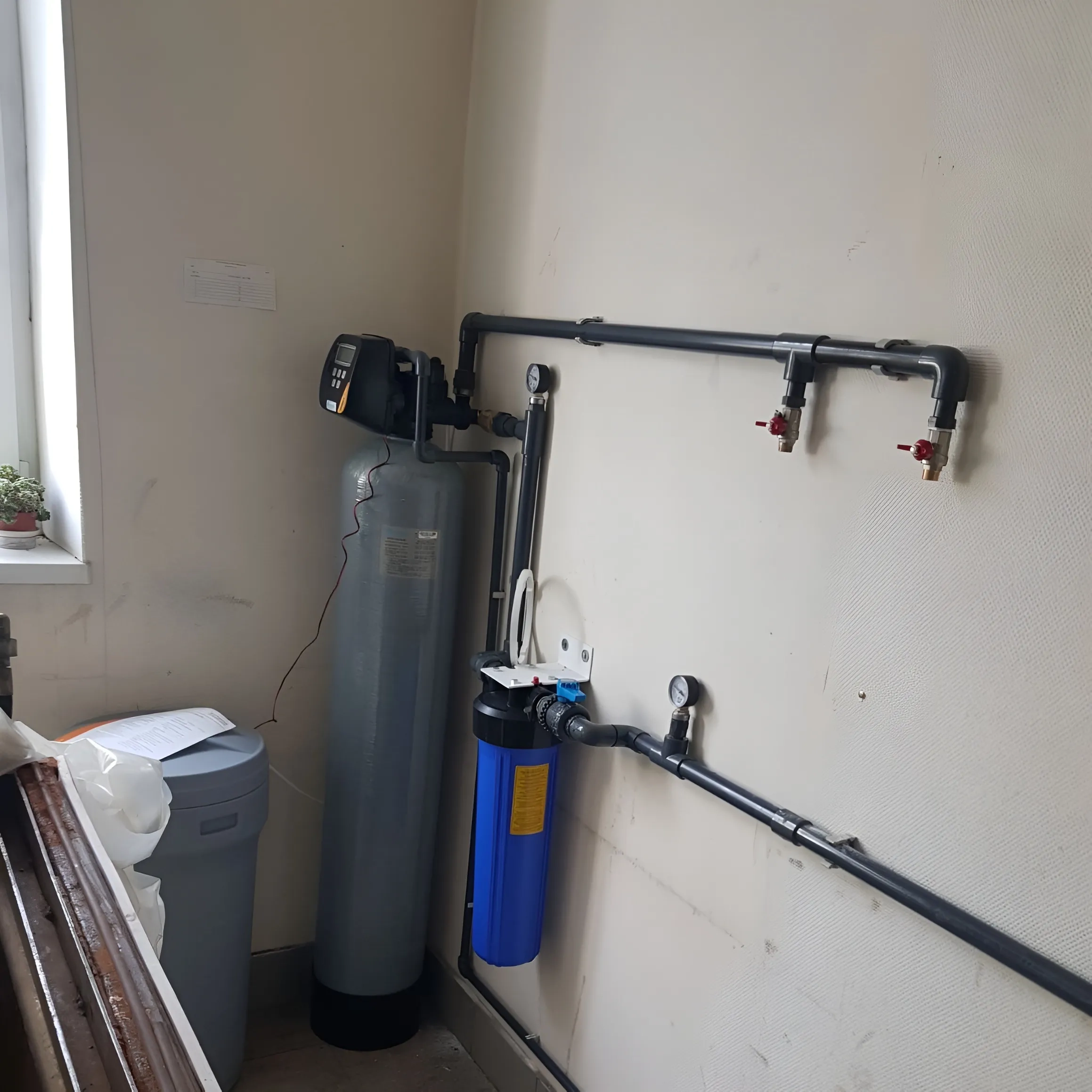 Technical water polishing system for Planeta Plastik