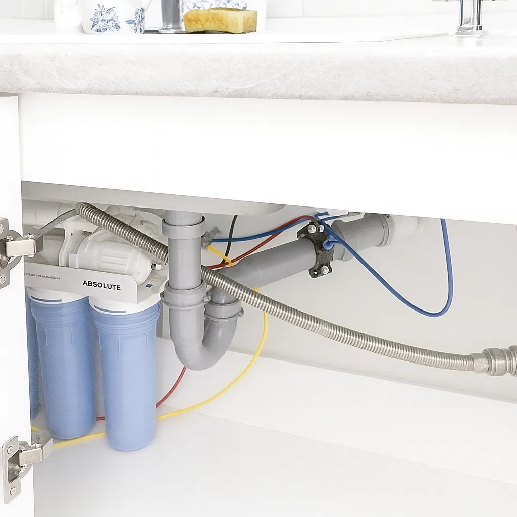 Soluzione per acqua potabile in un appartamento a Irpin