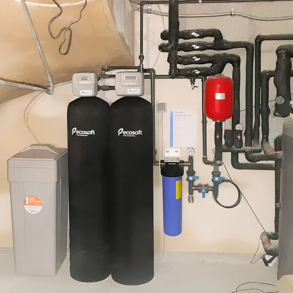 Water purification for a private house