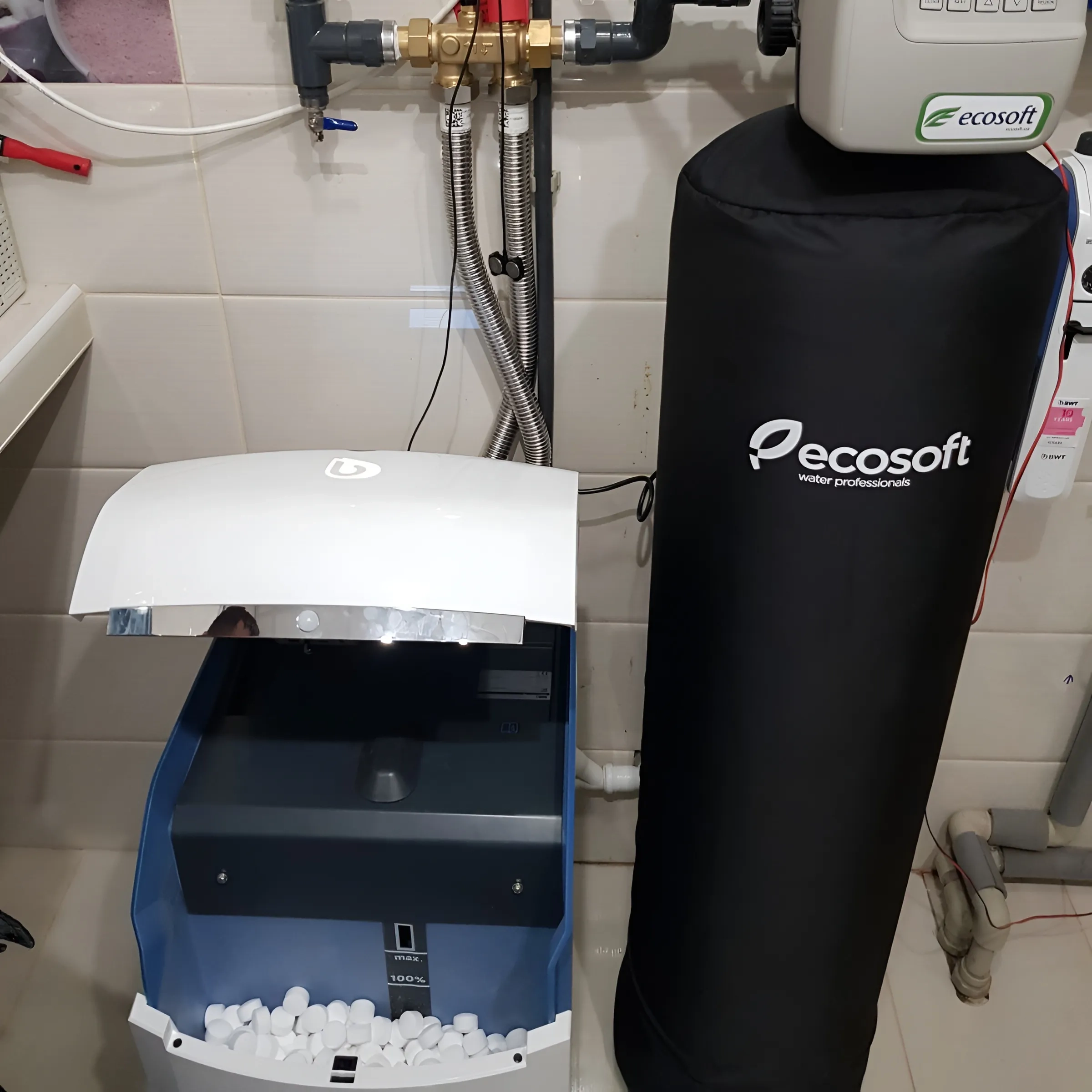 Water purification in a private house