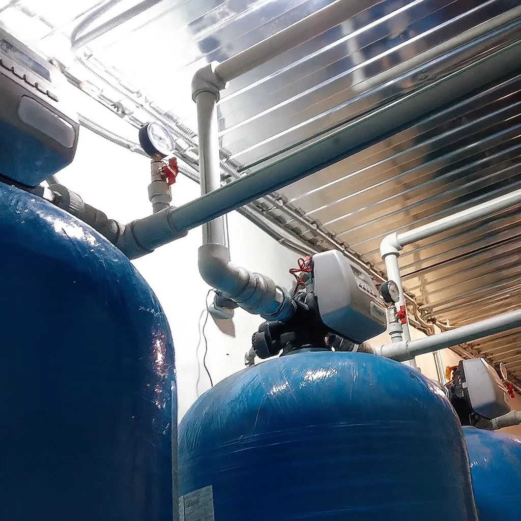 Water purification for the central water utility in Brusyliv