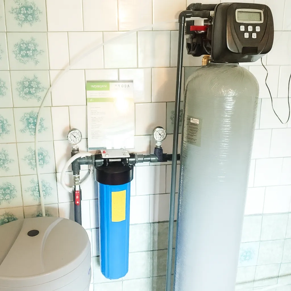 Purification de l’eau pour une maison privée à Novosilky