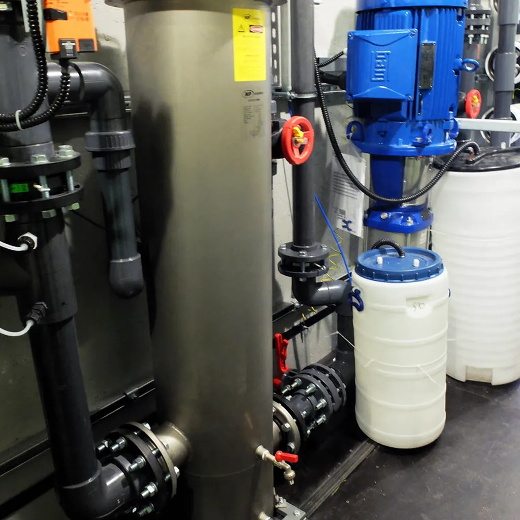 Mobile water treatment system for Kurakhove