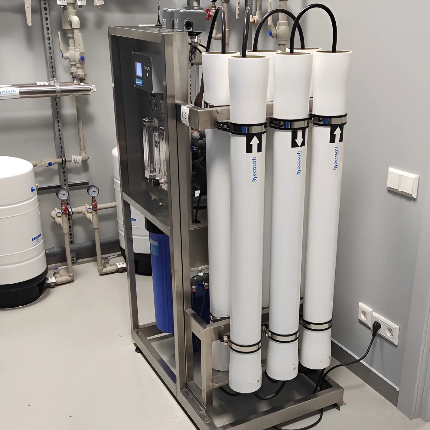 Comprehensive solution for providing water to a restaurant complex