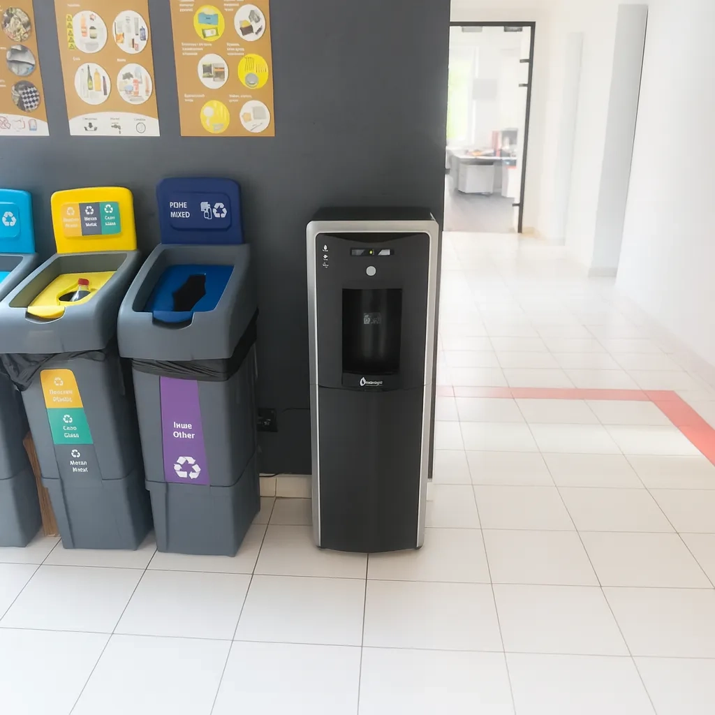 Water purification system for ProCredit Bank