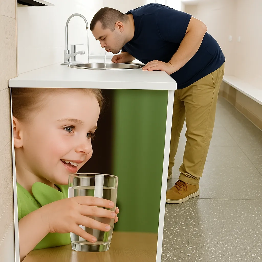 Mini water refill point in Kropyvnytskyi