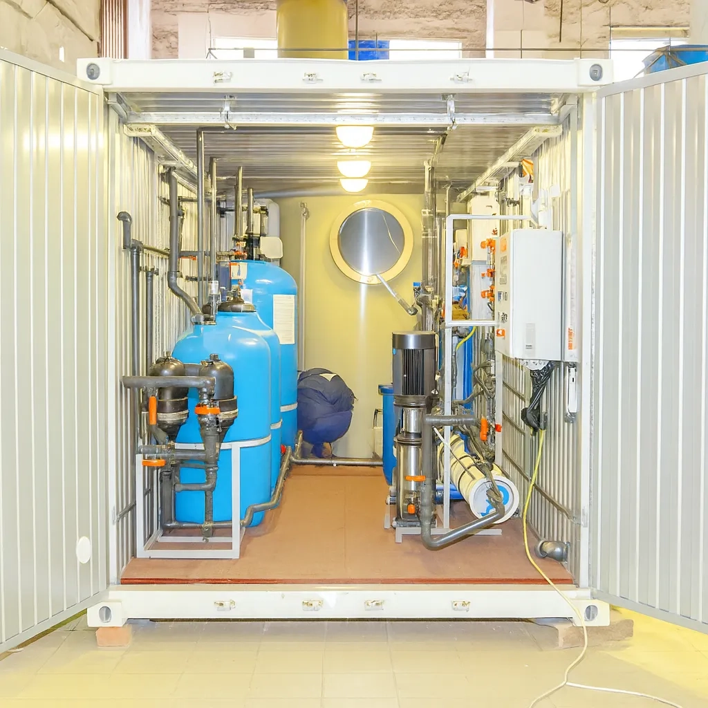 Sistema mobile di purificazione dell’acqua per HarvEaST Agroholding