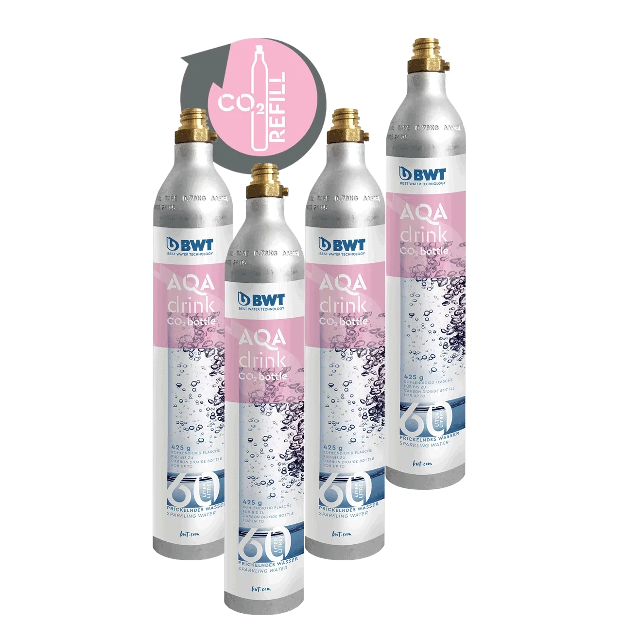 Zestaw uzupełniający butli CO₂ do dystrybutora Ecosoft SPARK