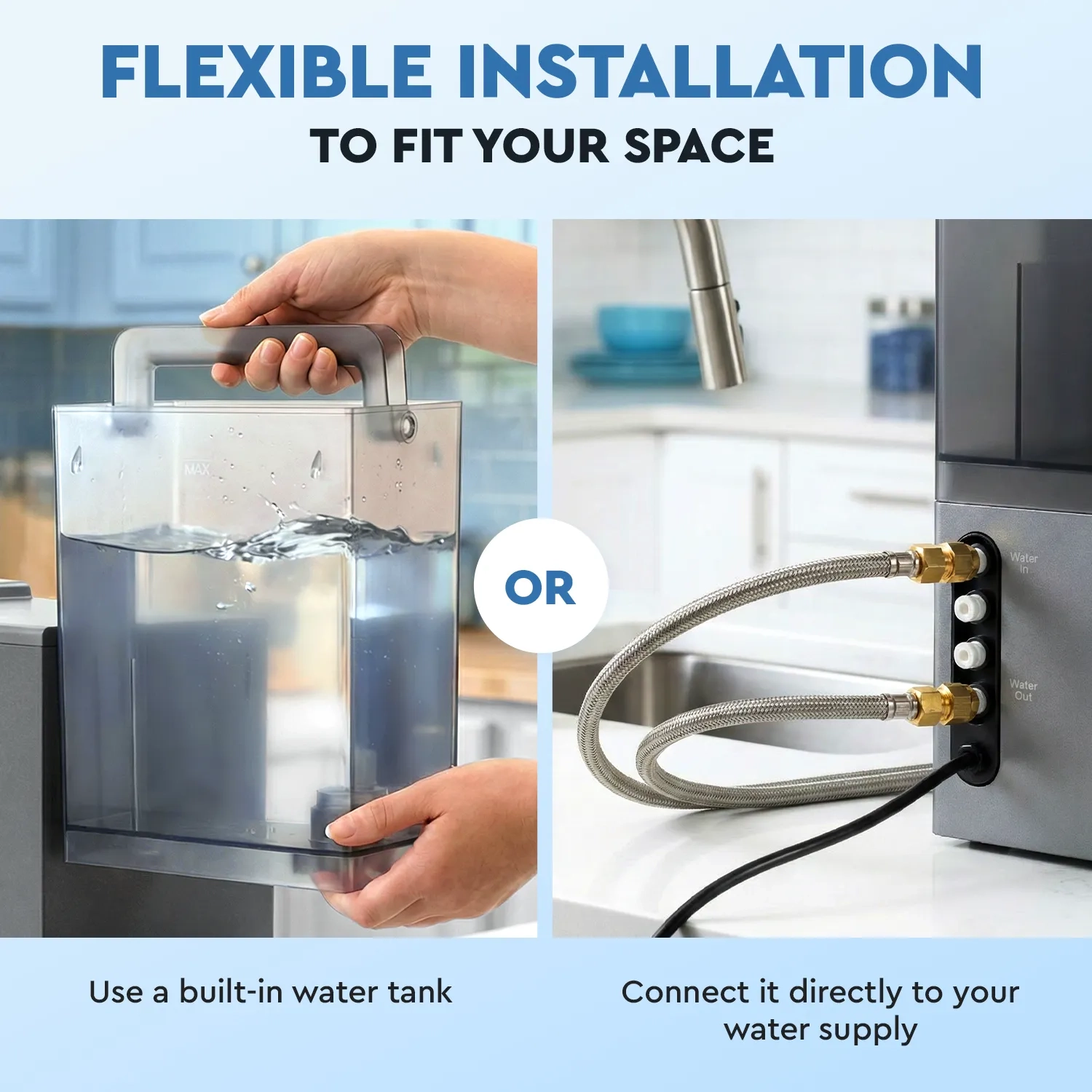 Ecosoft SPARK smart sparkling water dispenser