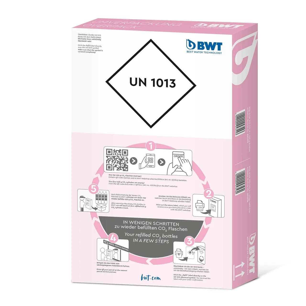 Zestaw uzupełniający butli CO₂ do dystrybutora Ecosoft SPARK