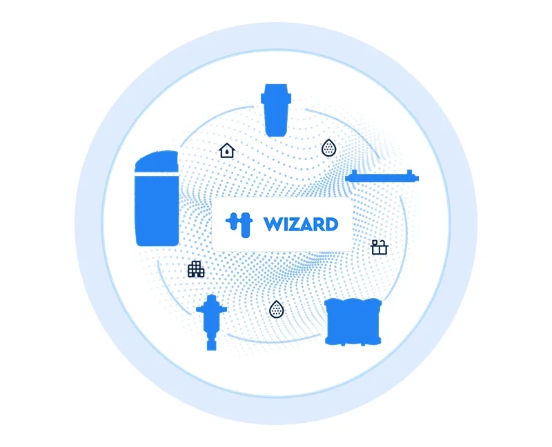 Wizard Water Filter Configurator