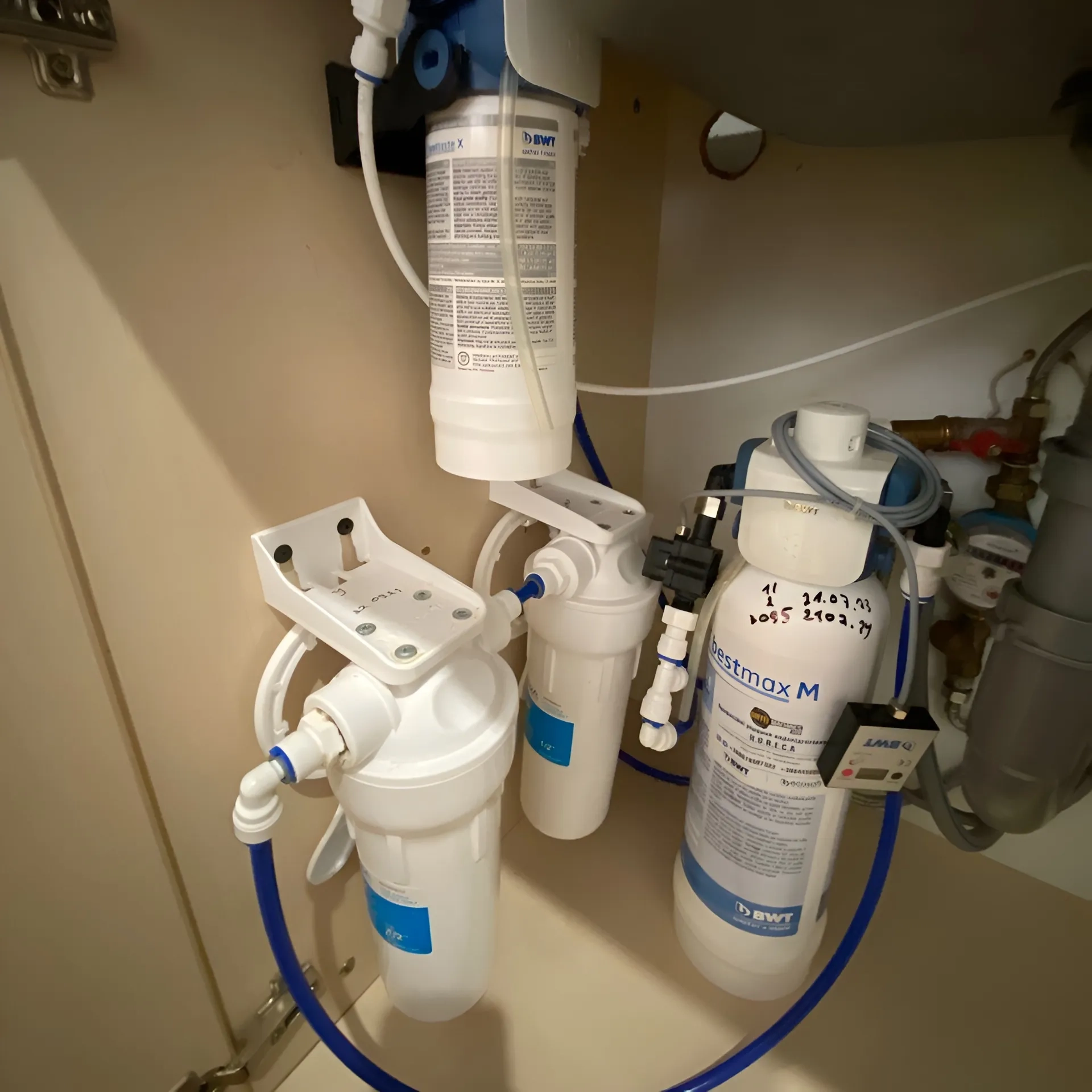 Water purification for Coffee Center café