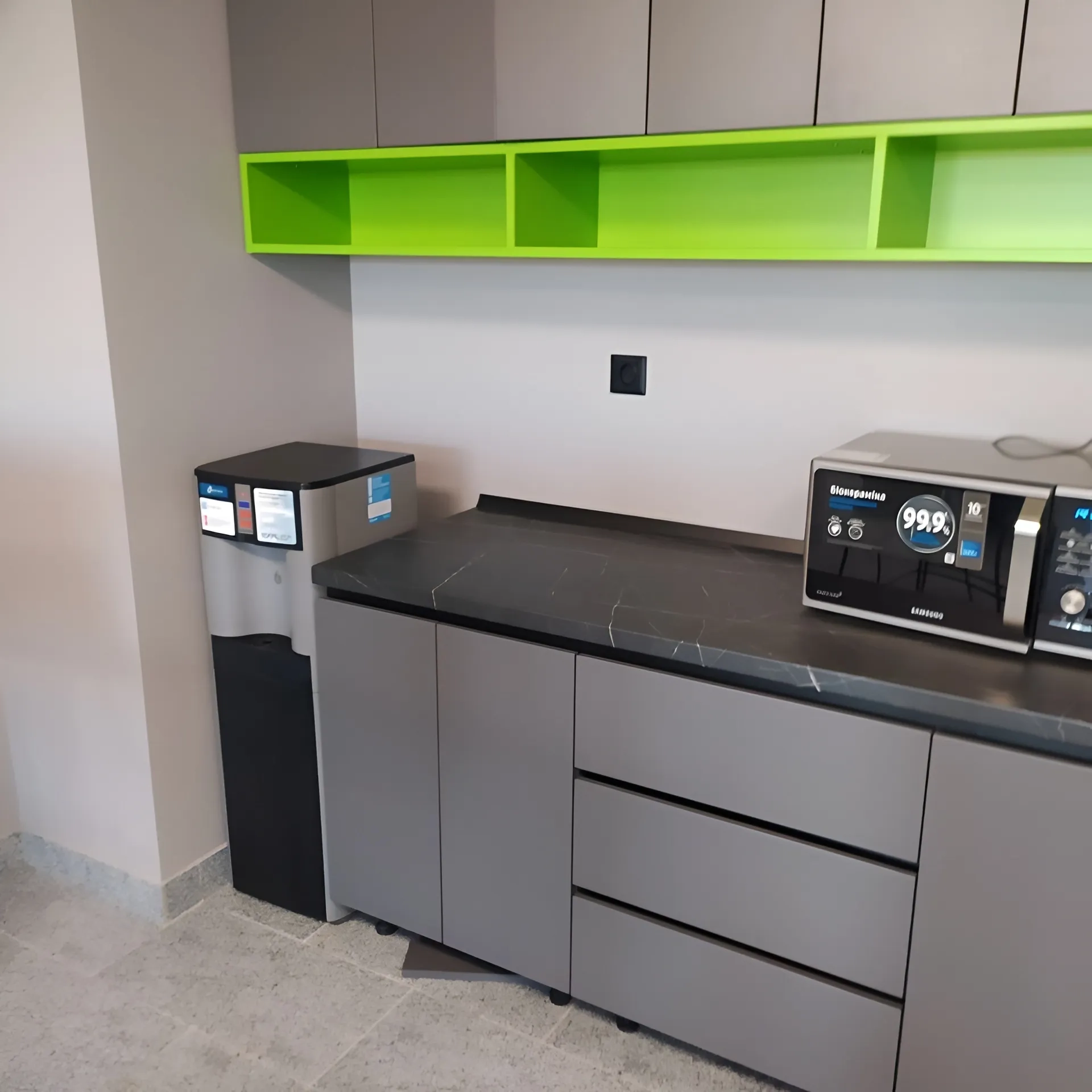 Water purification system for Novus supermarket