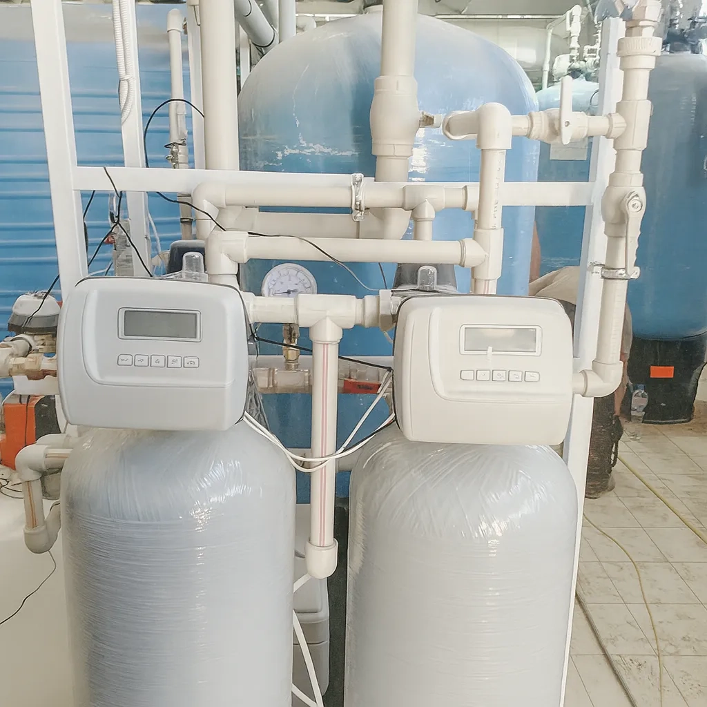 Boiler feed water softening for Kriger plant