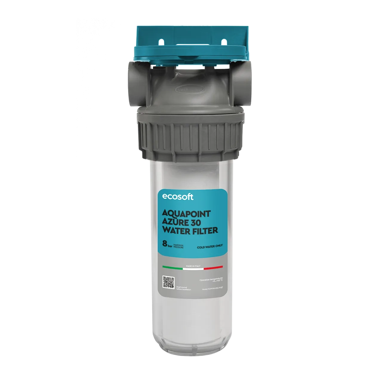 Ecosoft Aquapoint Azure water filter, 1/2"