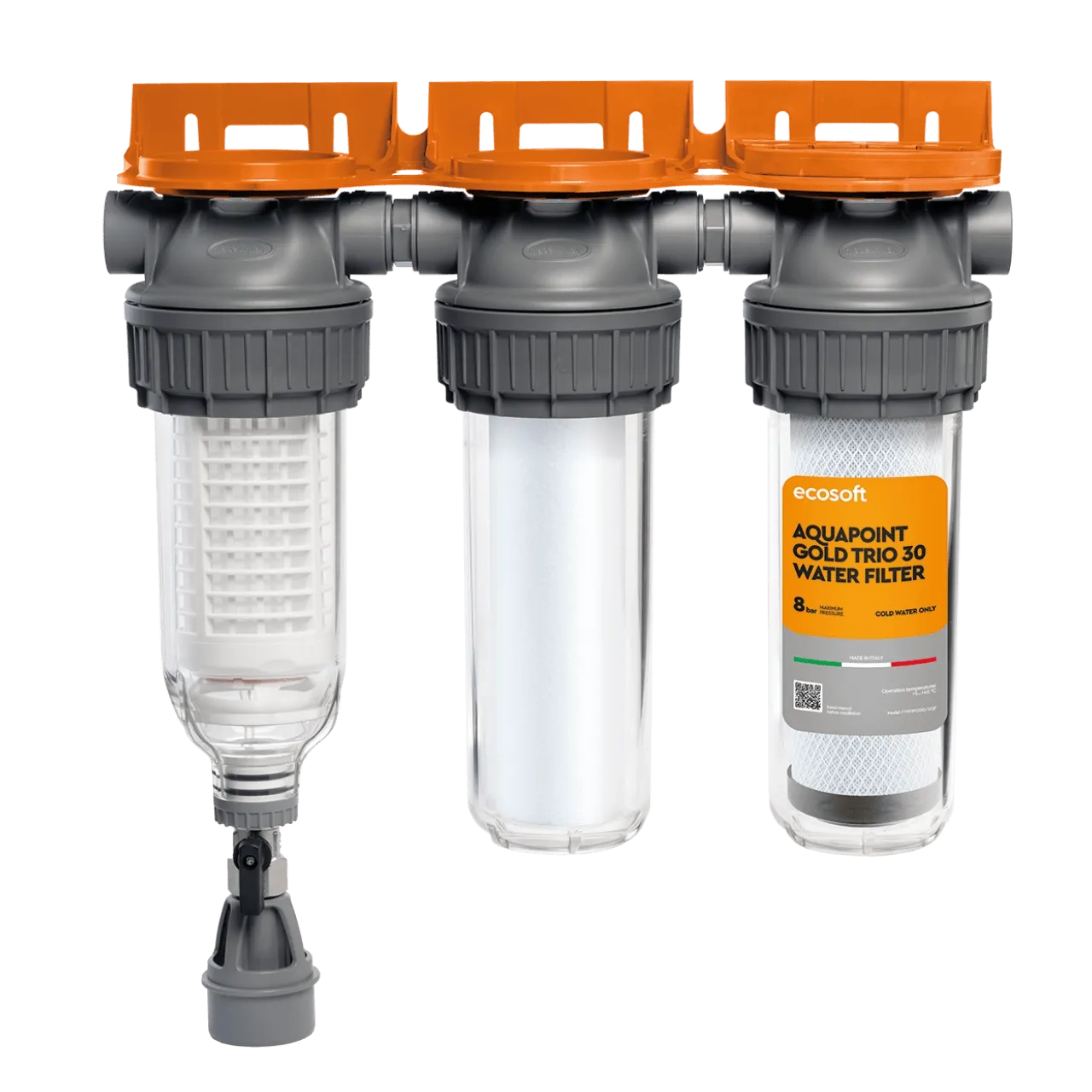 Ecosoft Aquapoint Gold Trio Wasserfilter 3/4"