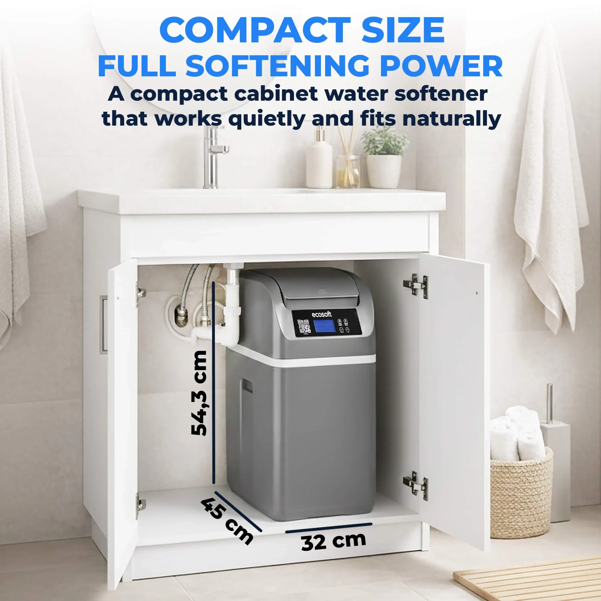 Ecosoft CUBE 100 water softener