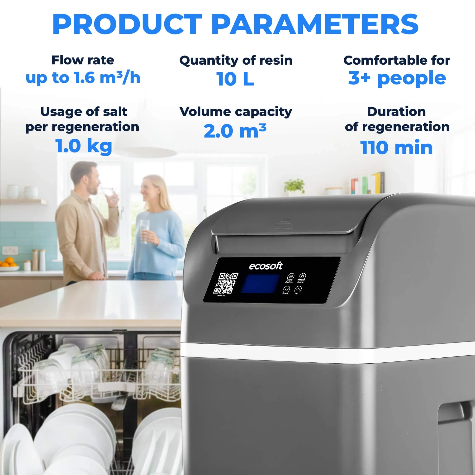 Ecosoft CUBE 100 water softener