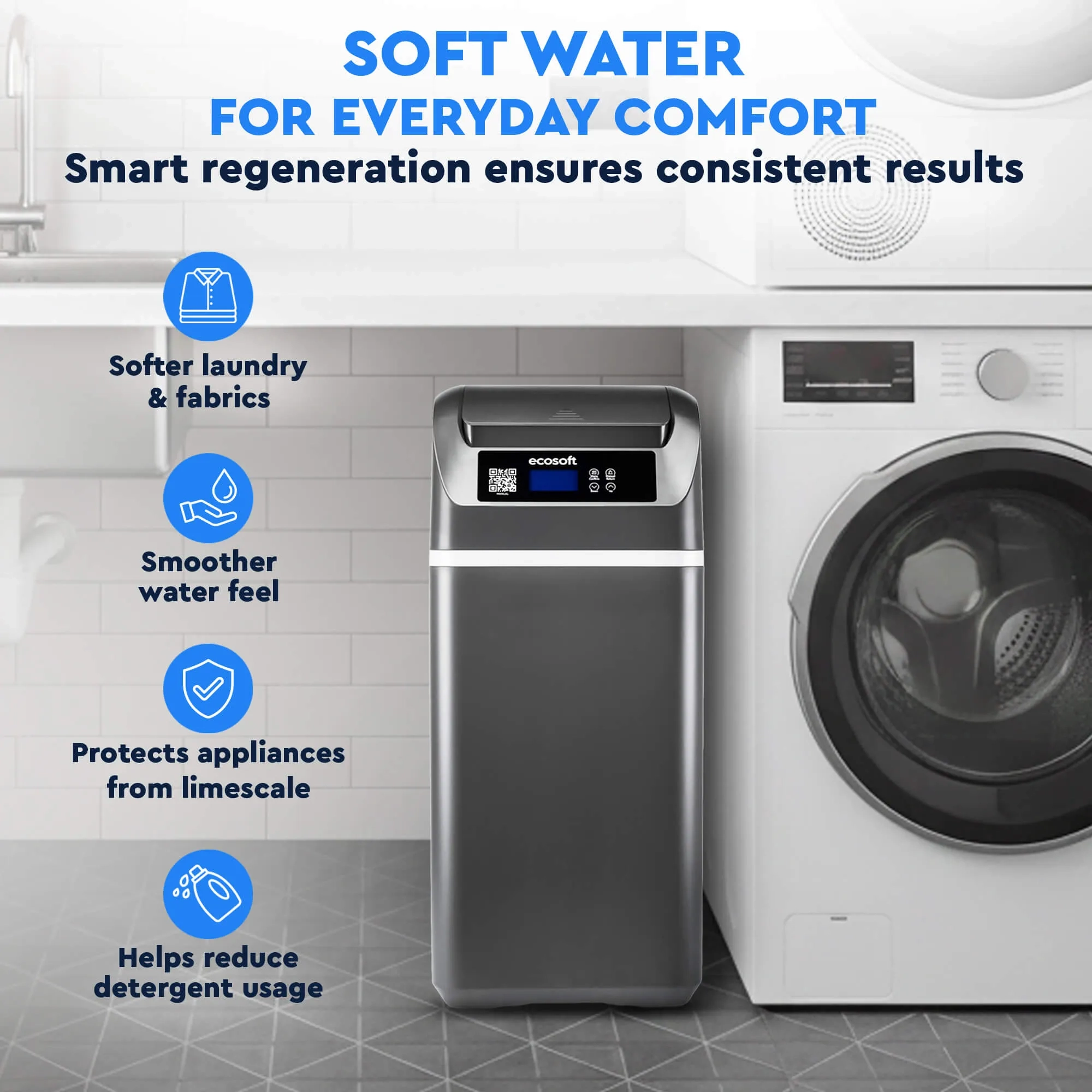 Ecosoft CUBE 150 water softener