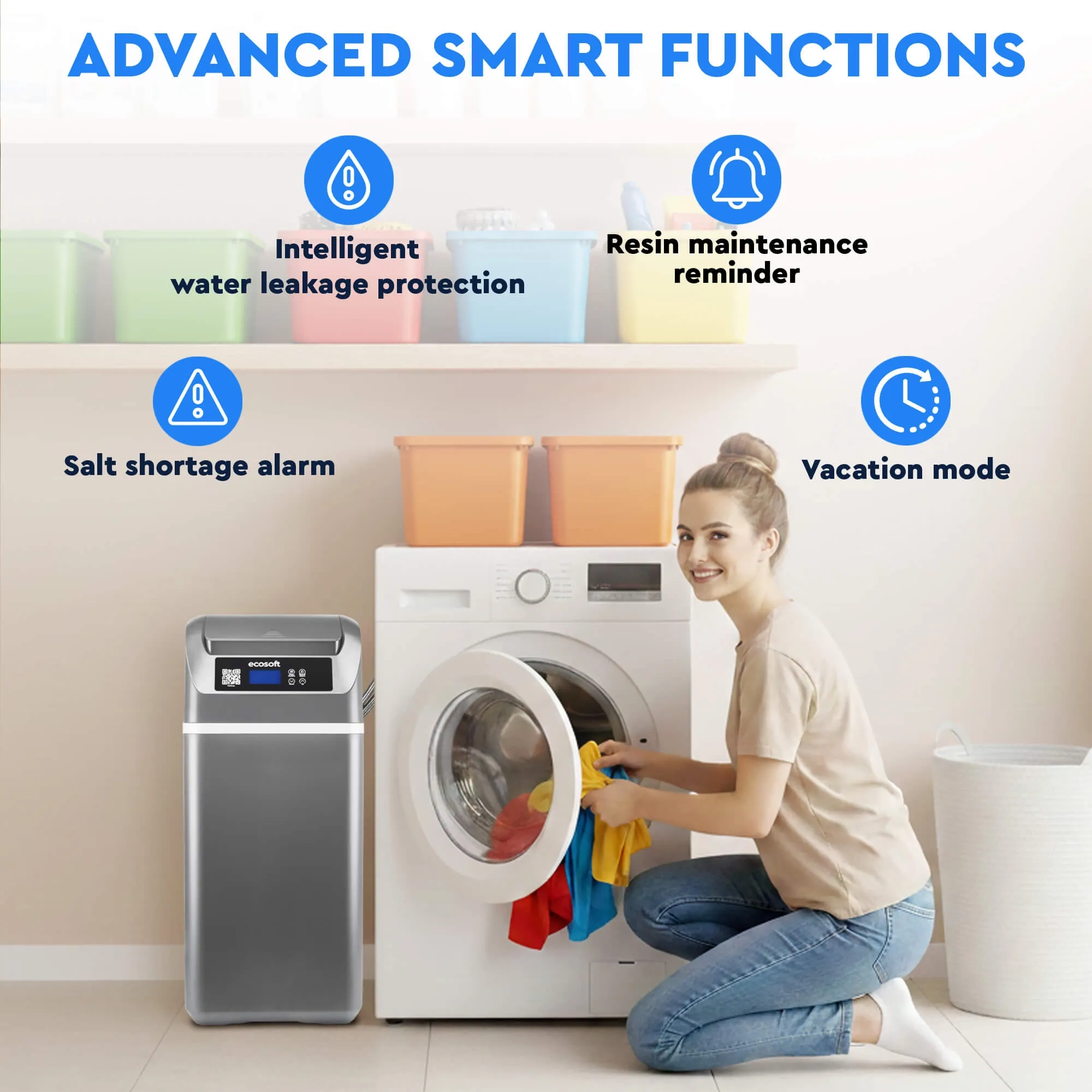 Ecosoft CUBE 150 water softener