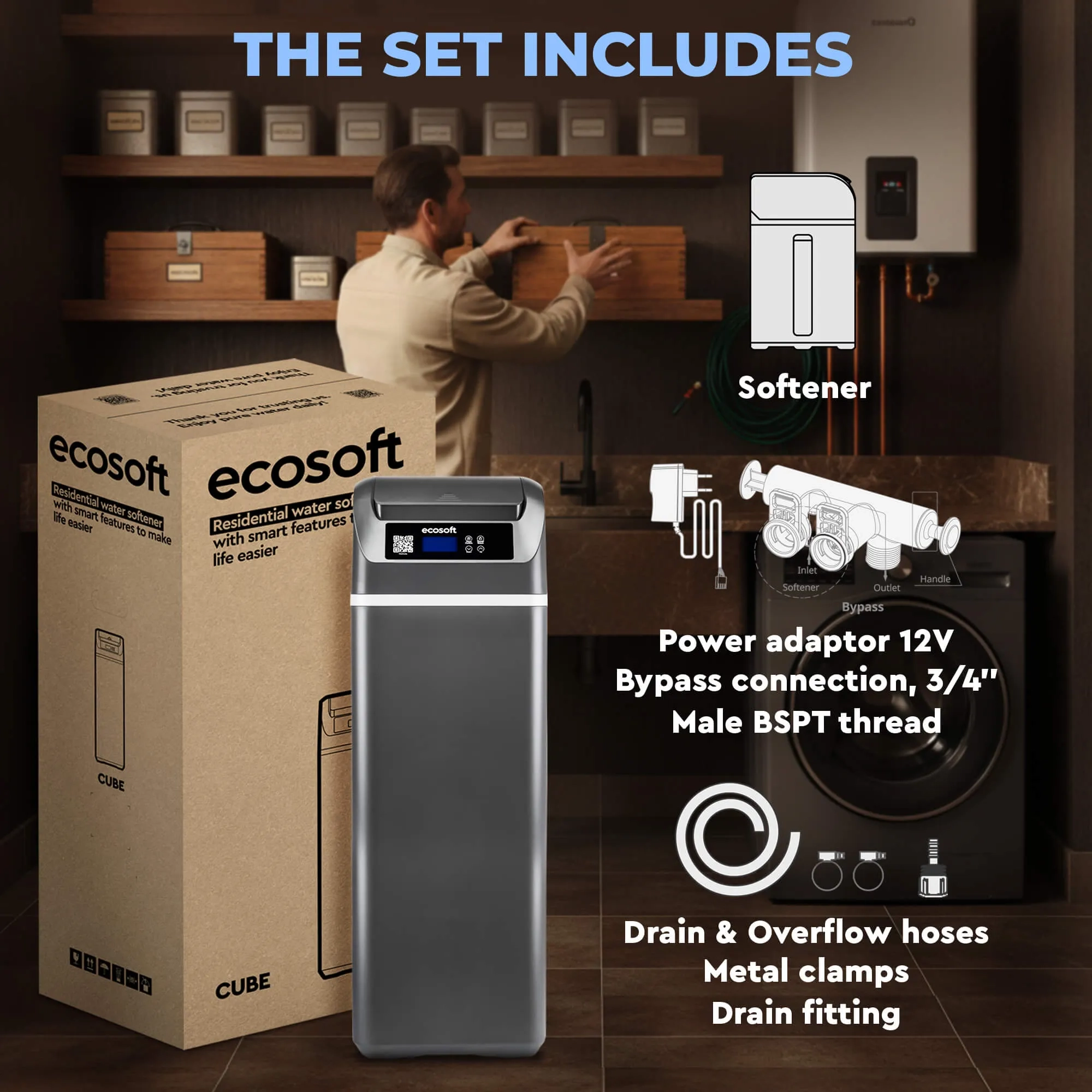 Ecosoft CUBE 250 water softener