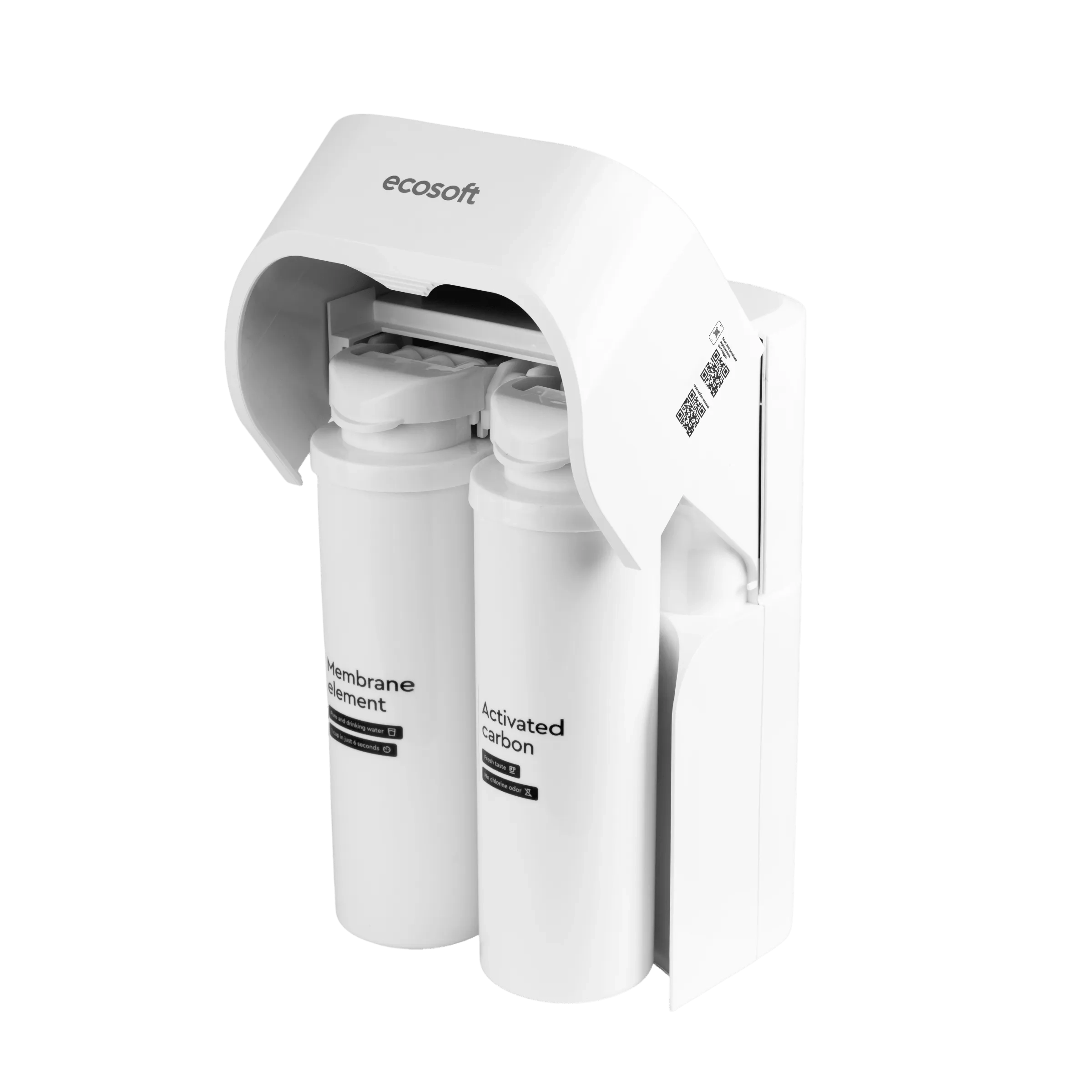 Ecosoft CROSS MAX direct flow reverse osmosis filter