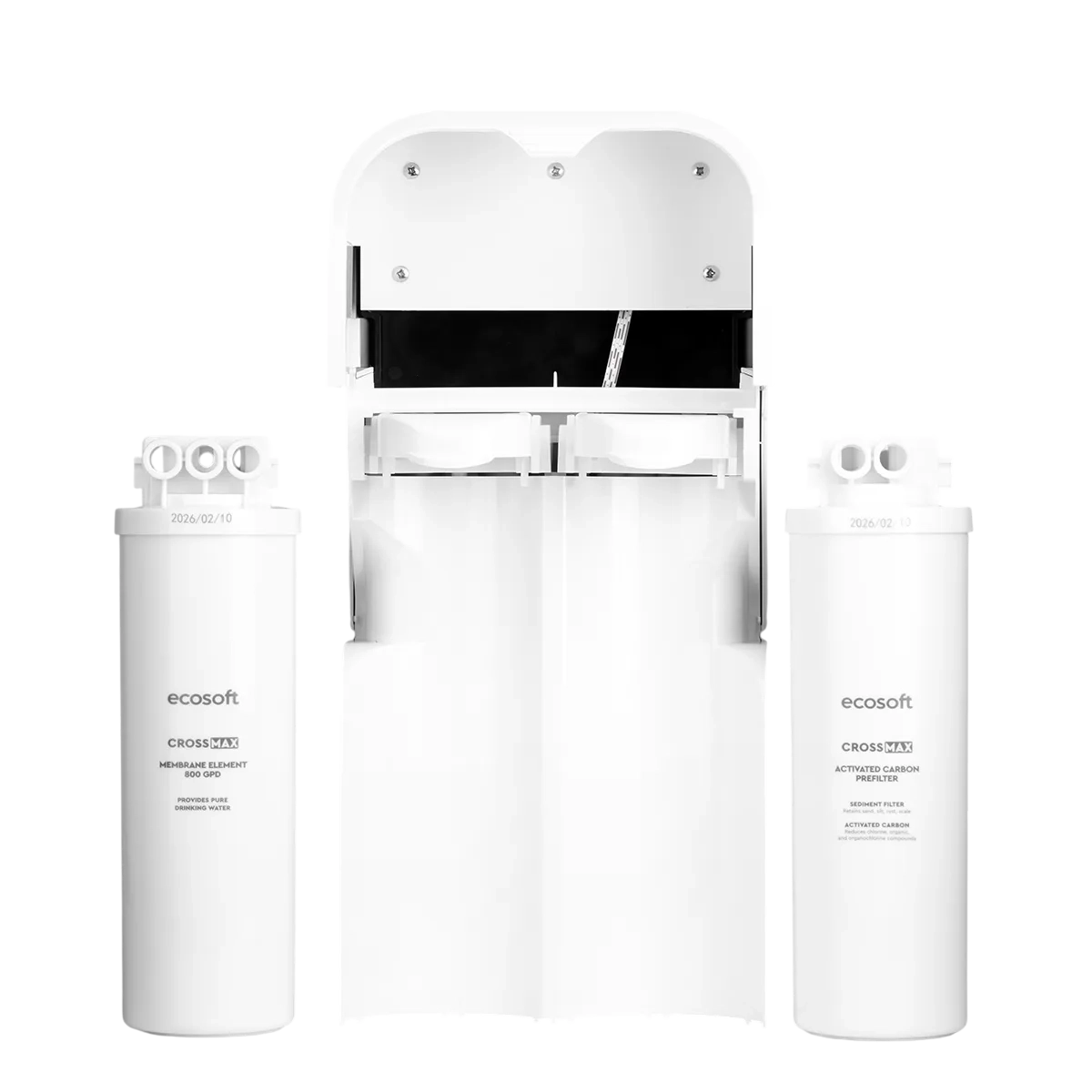 Ecosoft CROSS MAX direct flow reverse osmosis filter