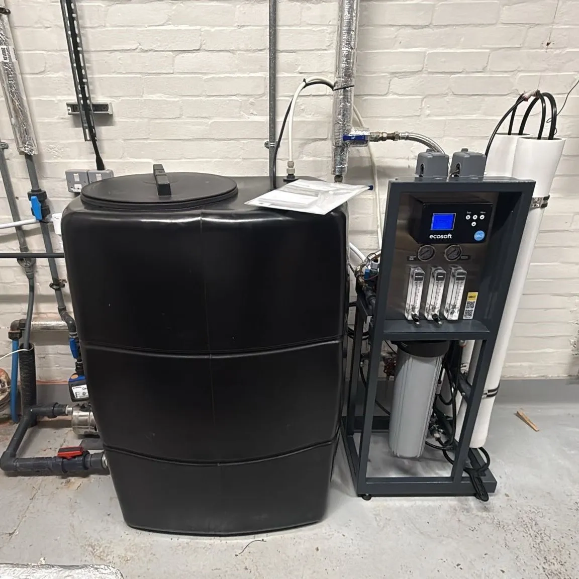 Commercial RO Upgrade for Laboratory Water Quality
