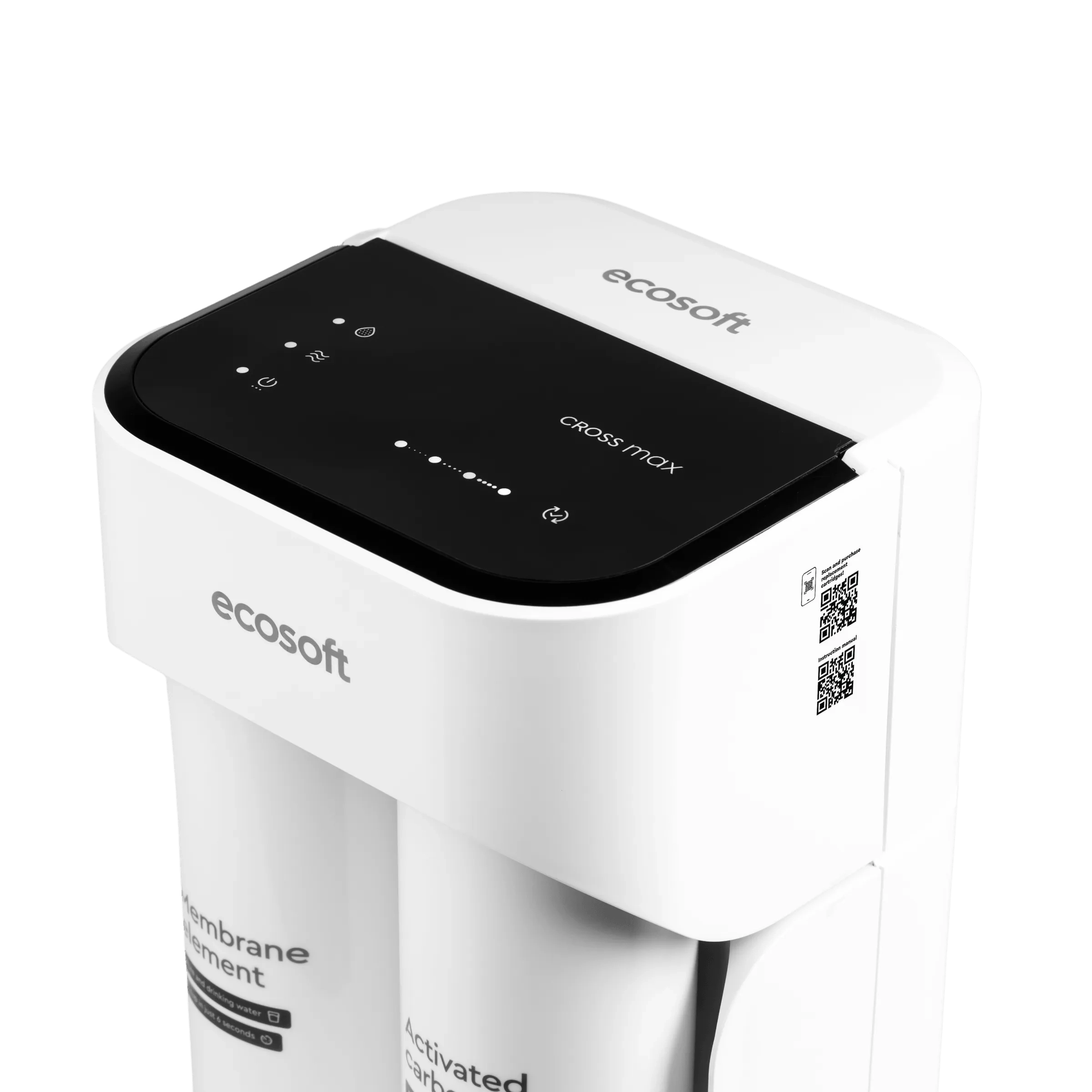 Ecosoft CROSS MAX direct flow reverse osmosis filter