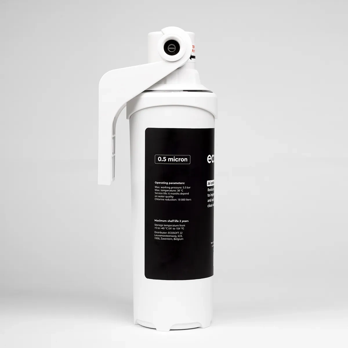 Système de filtration d’eau sous évier Ecosoft JOI