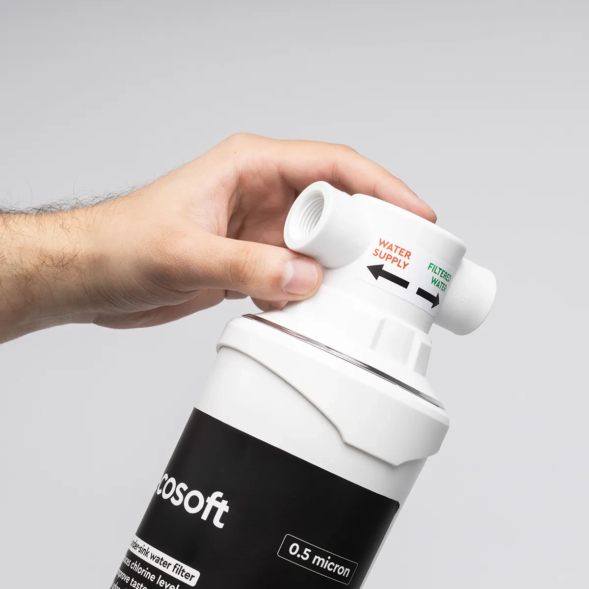 Système de filtration d’eau sous évier Ecosoft JOI
