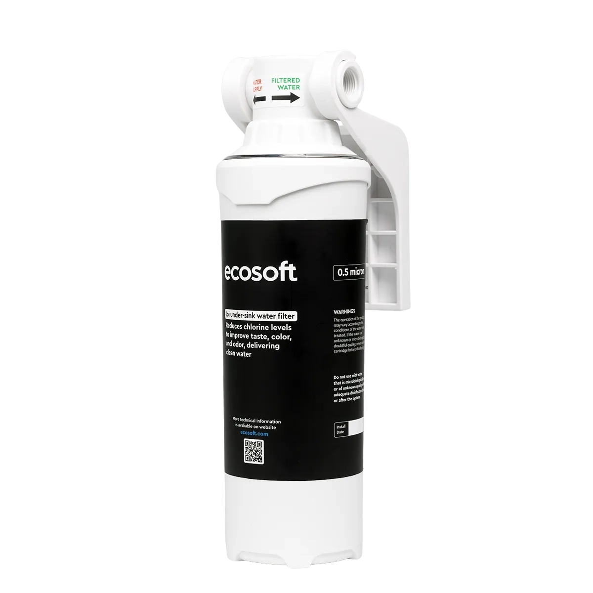 Système de filtration d’eau sous évier Ecosoft JOI