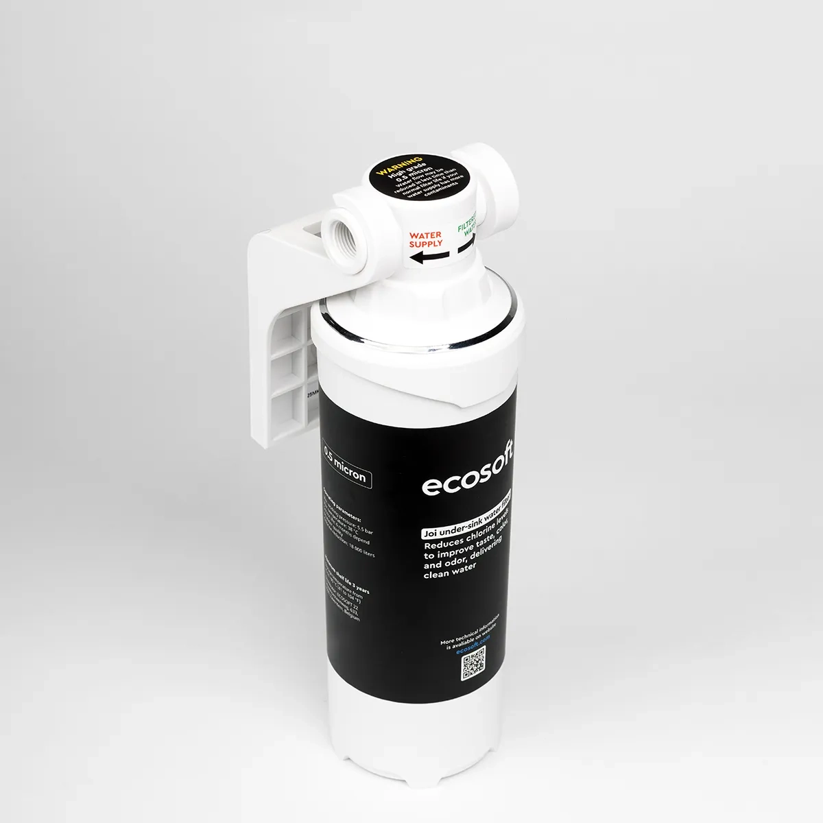 Reviews Système de filtration d’eau sous évier Ecosoft JOI