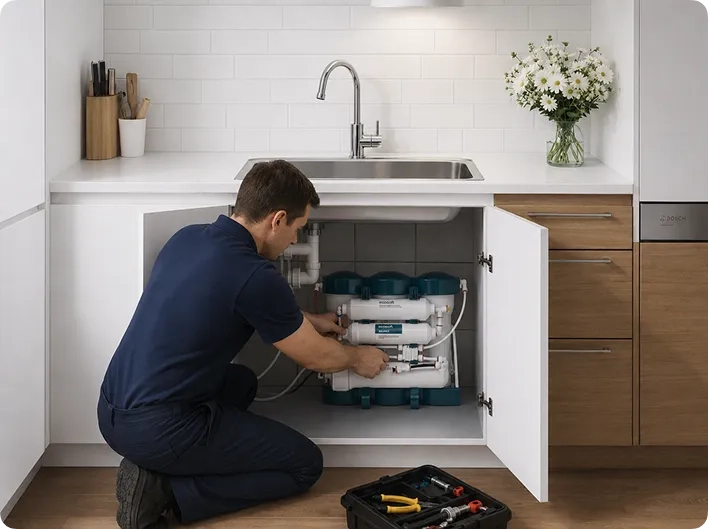 Accès aux clients finaux fourni par Ecosoft, créant des opportunités supplémentaires de vente et d’installation