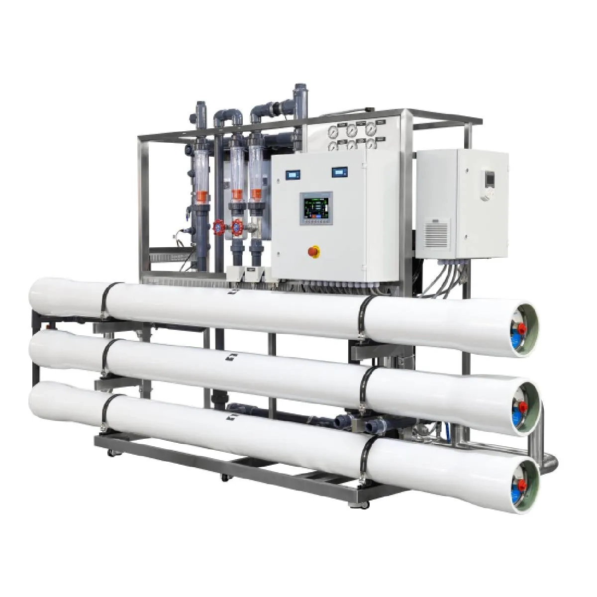 Price Système d’osmose inverse Ecosoft INOX MO9 8″ avec contrôleur Siemens