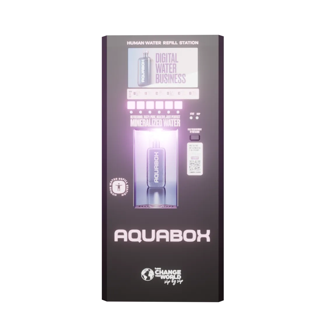 Price Activated carbon water vending machine Aquabox 1.0 AC