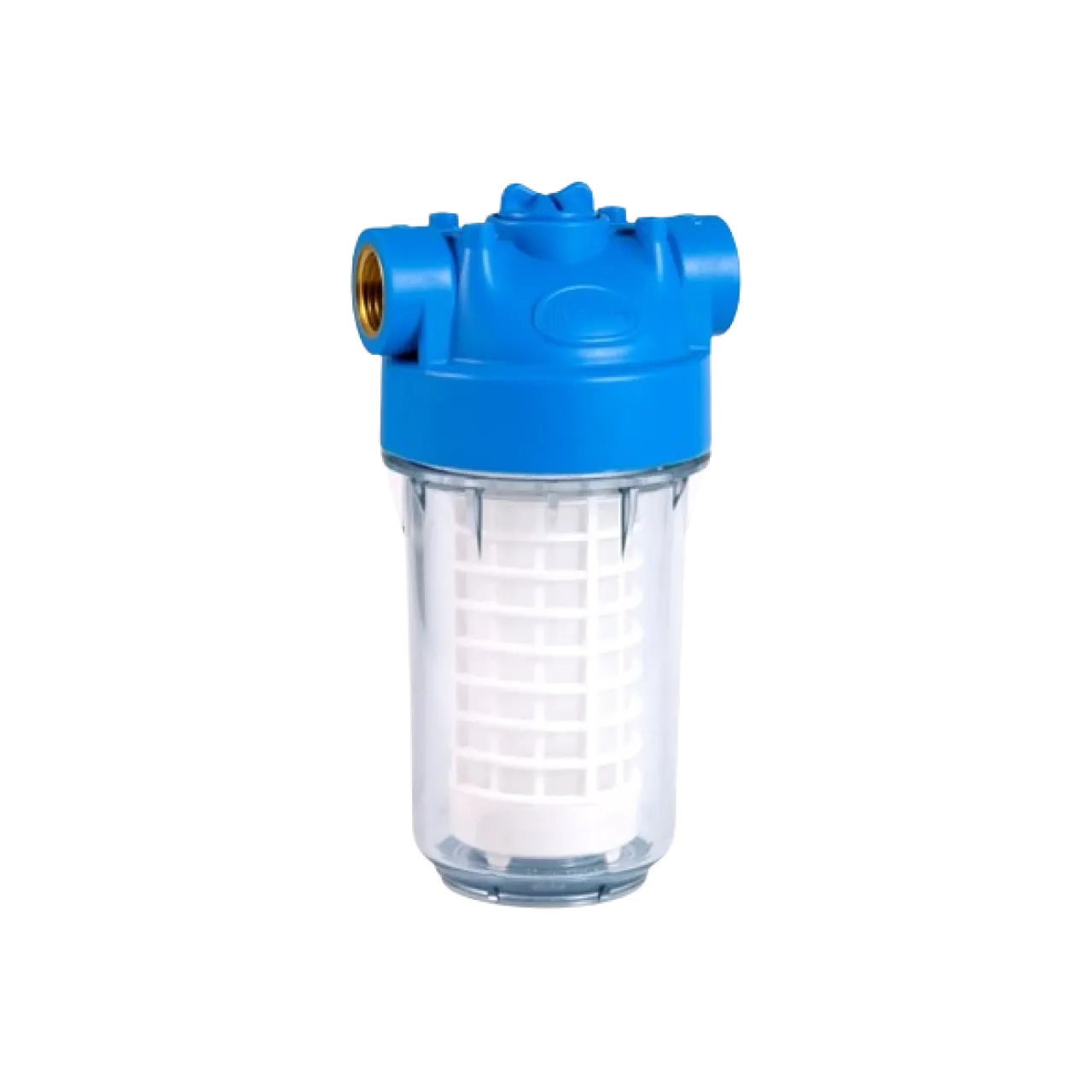 ECOCLEAN 2P 5" MINI 3V filter with cartridge with a polyamide net, ½" F