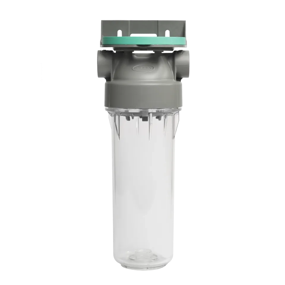 2P housing ECO 9" ¾ transparent PET bowl ½ – ½"