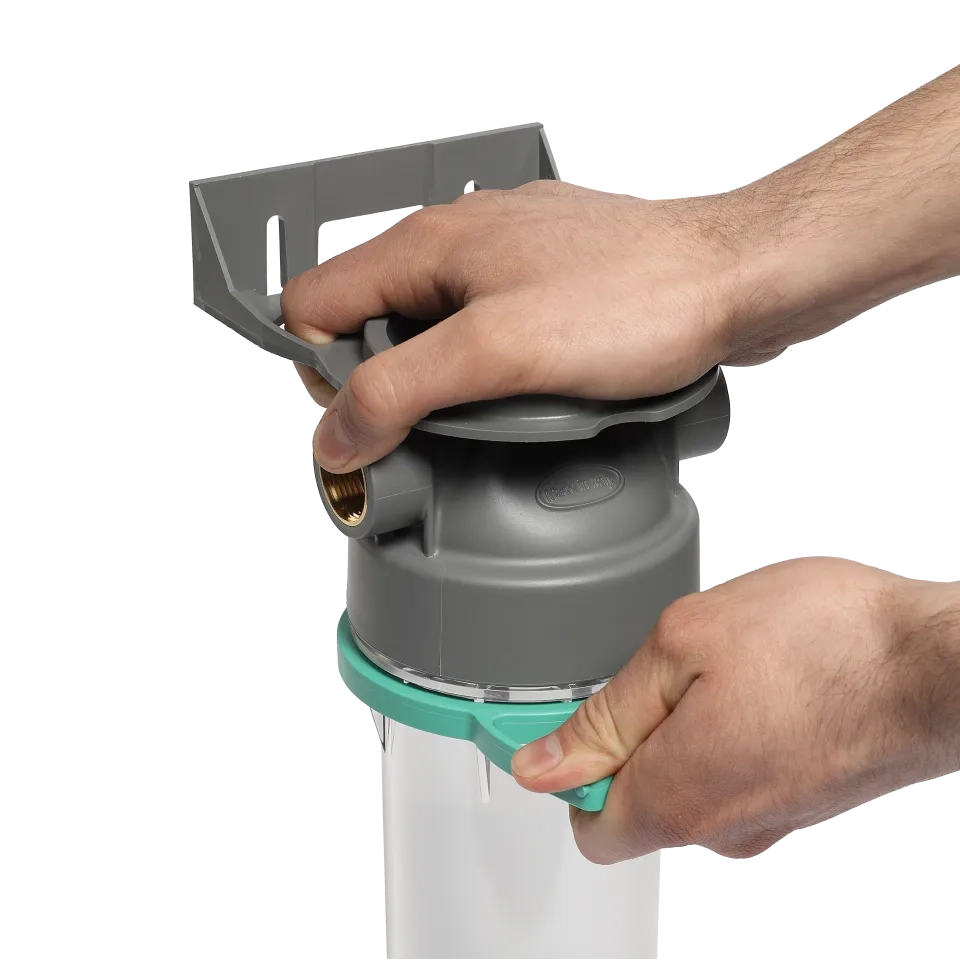 2P housing ECO 9" ¾ transparent PET bowl ½ – ½"